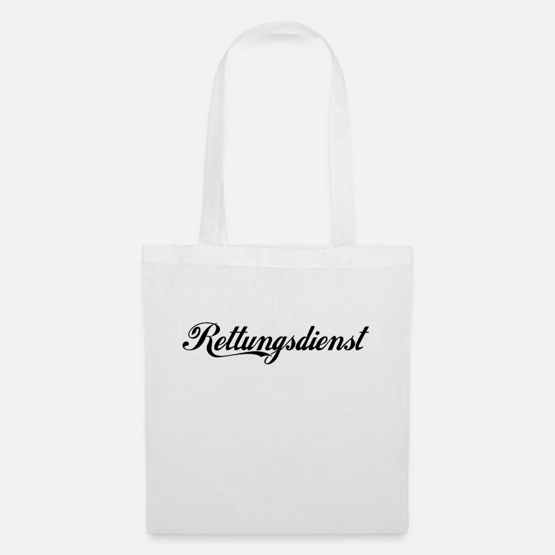 Rettungsdienst - Stoffbeutel - Weiß
