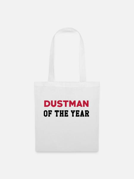 Dustman Ripper Müllmann Eboueur Garbage Trash - Tote Bag - white