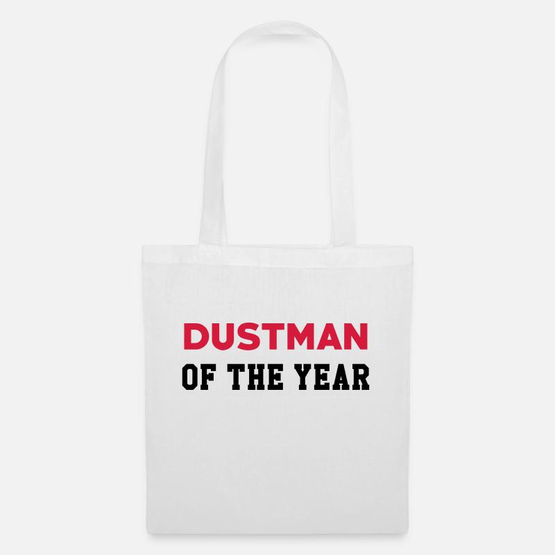 Dustman Ripper Müllmann Eboueur Garbage Trash - Tote Bag - white