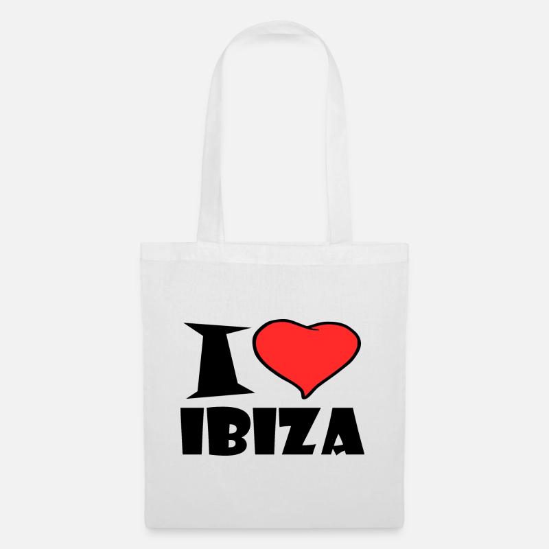 Ibiza - Stoffbeutel - Weiß