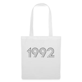 1992 - Stoffbeutel - Weiß - Vorne