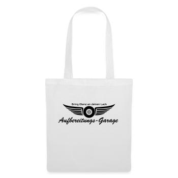 Aufbereitungs-Garage - Stoffbeutel - Weiß - Vorne