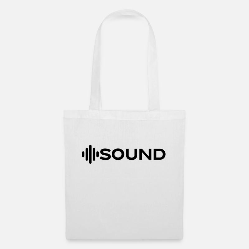 Sound - Stoffbeutel - Weiß