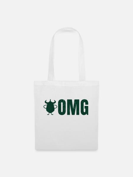 OMG! - Stoffbeutel - Weiß
