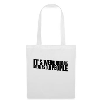 being old people age - Tote Bag - white - Front