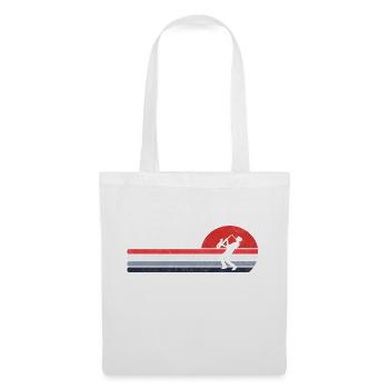 Trompeter Geschenk Musiker Trompete Retro - Stoffbeutel - Weiß - Vorne