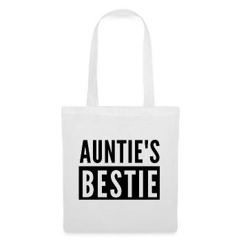 LA MEILLEURE AMIE DE TANTE - Sac en tissu - blanc - Devant