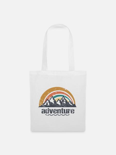 adventure - Stoffbeutel - Weiß