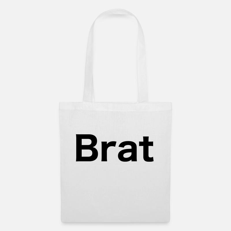 Brat - Tote Bag - white