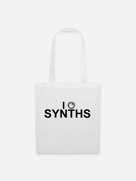 I Like Synths - Stoffbeutel - Weiß
