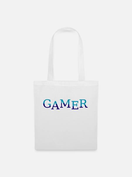 Game Gaming PC - Stoffbeutel - Weiß