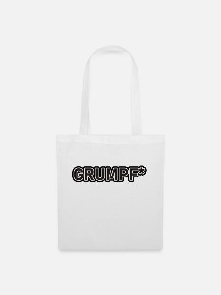 GRUMPF* - Stoffbeutel - Weiß