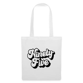 Quatre-vingt-quinze 95e anniversaire Hommes Femmes 95 ans - Sac en tissu - blanc - Devant