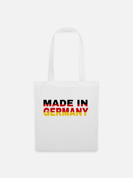 made in Germany - Stoffbeutel - Weiß