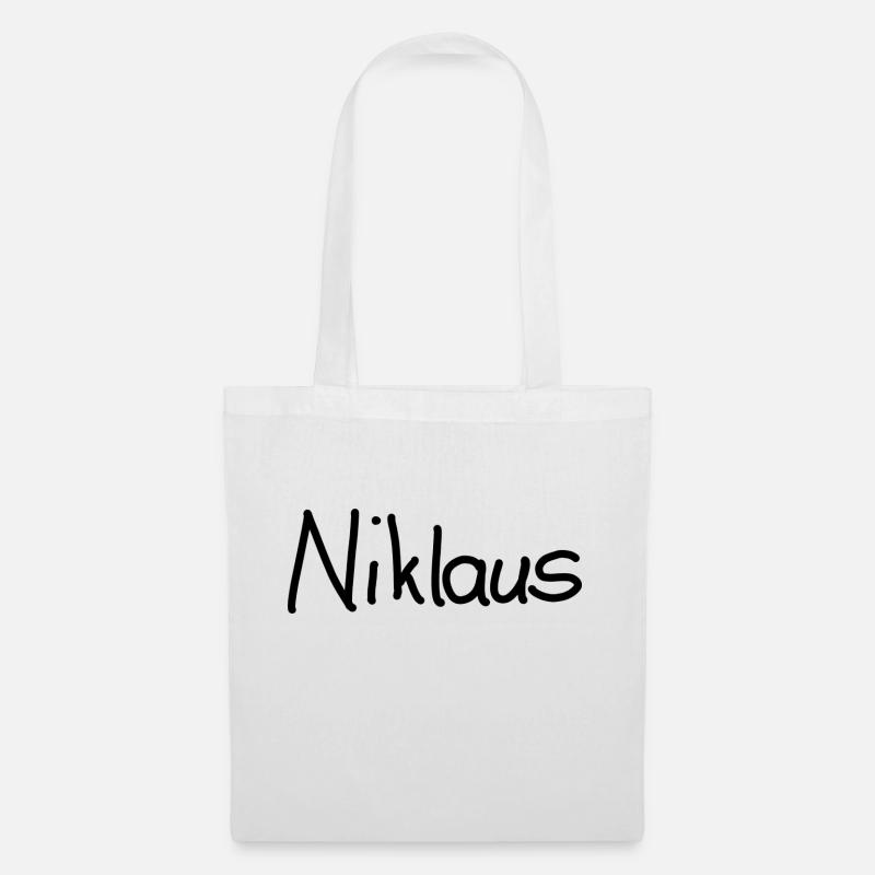 Niklaus - Tote Bag - white