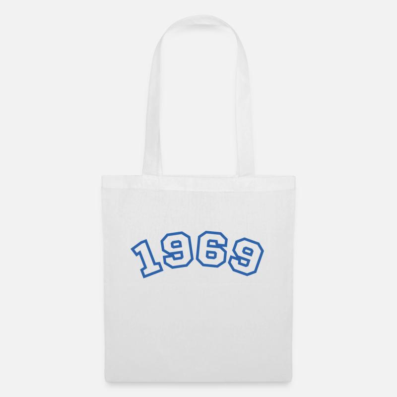 1969 Sport Blau - Stoffbeutel - Weiß