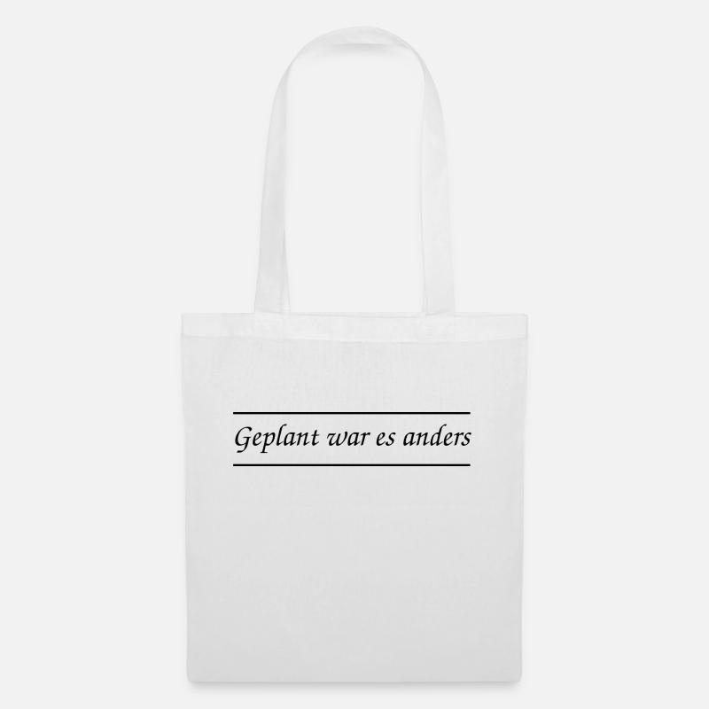 geplantwaresanders - Stoffbeutel - Weiß