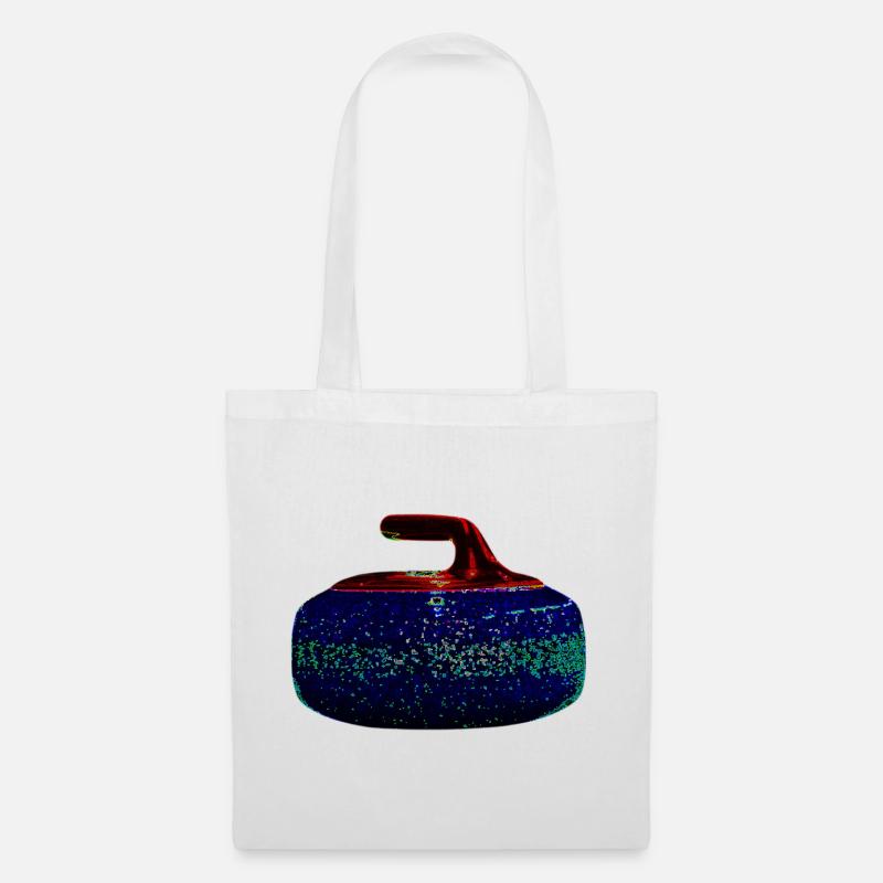 Curling rocks! - Tote Bag - white