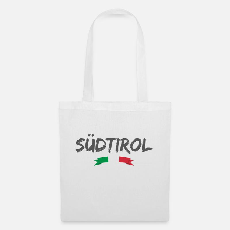 Südtirol - Stoffbeutel - Weiß