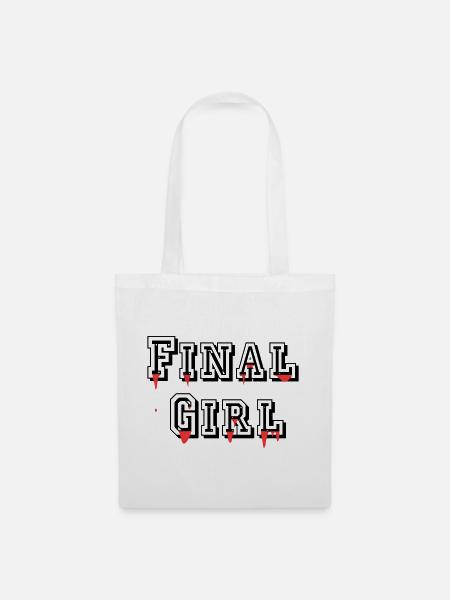 Final Girl - Stoffbeutel - Weiß