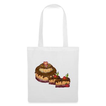 Cake - Tote Bag - white - Front