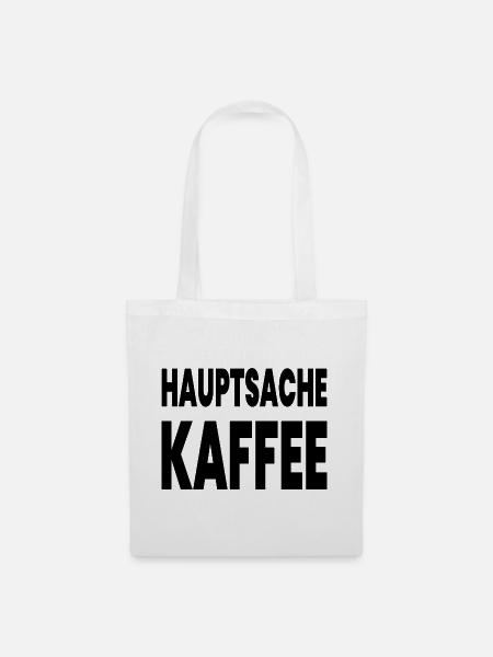Kaffee - Stoffbeutel - Weiß
