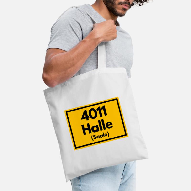 OLD POSTCODE POSTCODE RETRO 4011 HALLE (SAAALE) Tote Bag