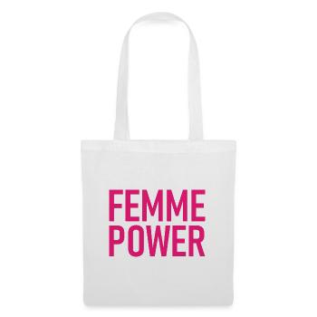 femme Power - Woman - Women - Women's Power - Women - Tote Bag - white - Front