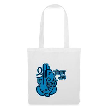 Ganesha Elephant No.05_2c - Tote Bag - white - Front
