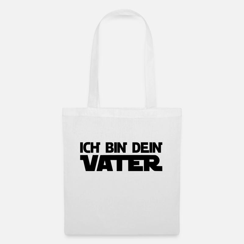 ICH BIN DEIN VATER - Stoffbeutel - Weiß