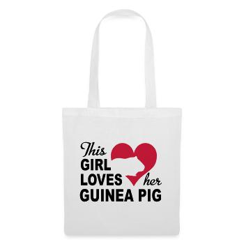 guinea pig - Tote Bag - white - Front