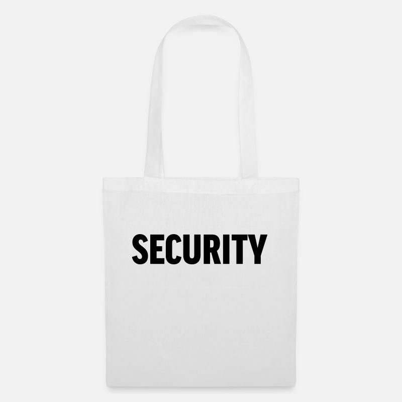 Security - Stoffbeutel - Weiß
