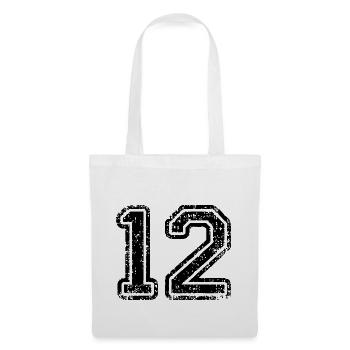 12 - Sac en tissu - blanc - Devant