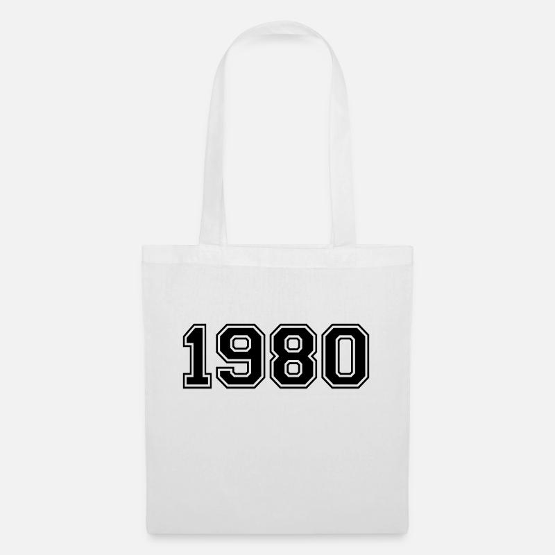 1980 - Stoffbeutel - Weiß