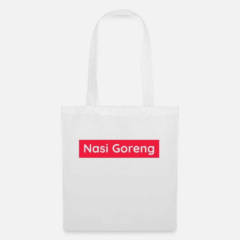 Nasi Goreng - Stoffbeutel - Weiß
