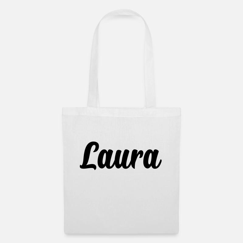 Laura - Stoffbeutel - Weiß