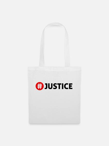 Justice - Stoffbeutel - Weiß