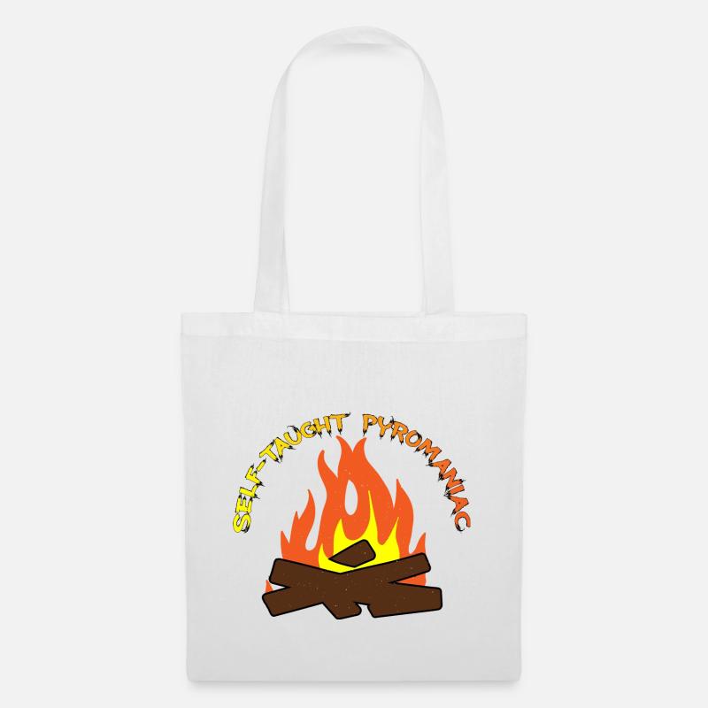 Self-Taught Pyromaniac 8 - Stoffbeutel - Weiß