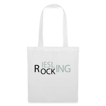 Rocking Riesling - Stoffbeutel - Weiß - Vorne