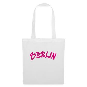Berlin - Allemagne - Allemagne - Porte de Brandebourg - Sac en tissu - blanc - Devant