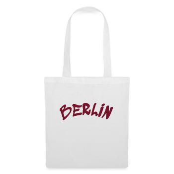 Berlin - Allemagne - Allemagne - Porte de Brandebourg - Sac en tissu - blanc - Devant