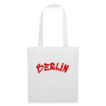Berlin - Deutschland - Germany - Brandenburger Tor - Stoffbeutel - Weiß - Vorne