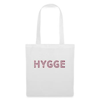 Hygge Style de vie scandinave - Sac en tissu - blanc - Devant