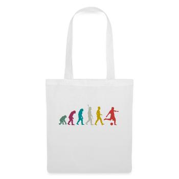 Évolution Football foot - Sac en tissu - blanc - Devant