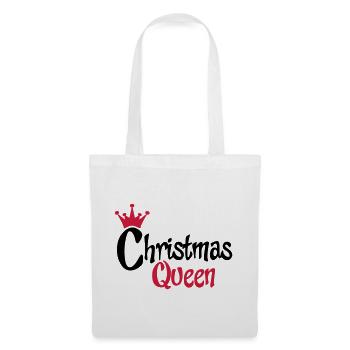 Lustiges T-Shirt zu Weihnachten für Frauen - Stoffbeutel - Weiß - Vorne