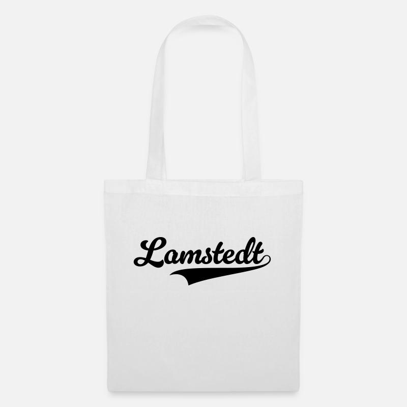 Lamstedt Retro - Stoffbeutel - Weiß
