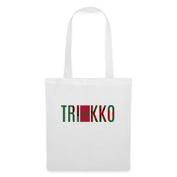 TRIKKO - Sac en tissu - blanc - Devant