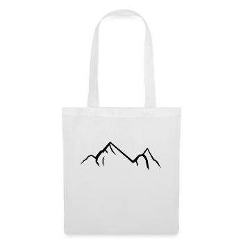mountains - Tote Bag - white - Front