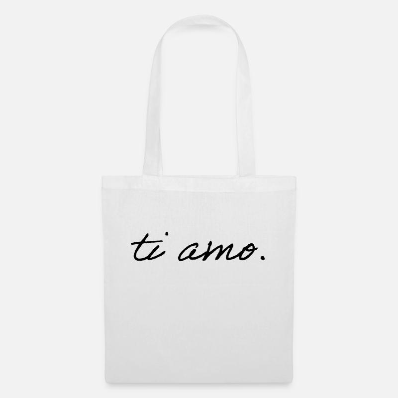 ti amo. - Stoffbeutel - Weiß