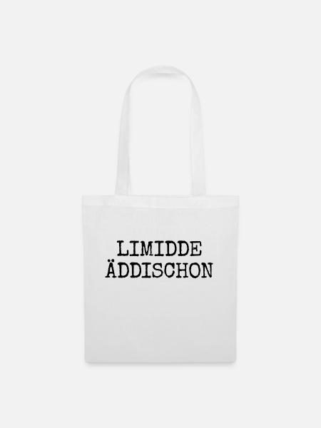 Limidde Äddischon - Berliner Edition für Berliner - Stoffbeutel - Weiß